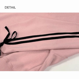 Ribbon-line sweatshirt (5 colors)