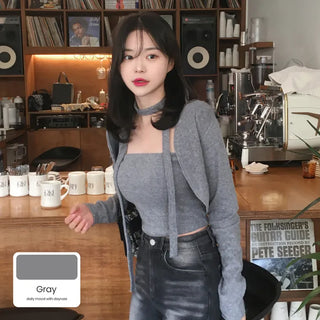 Cat Top Bolero Set (5 colors)
