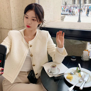 French tweed jacket (6 colors)