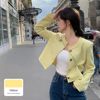 French tweed jacket (6 colors)