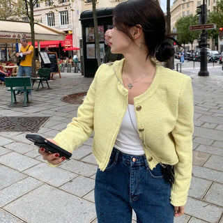 French tweed jacket (6 colors)