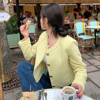 French tweed jacket (6 colors)