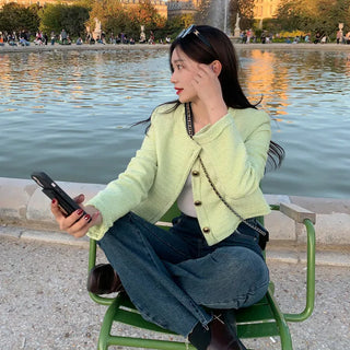 French tweed jacket (6 colors)