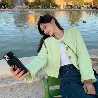 French tweed jacket (6 colors)