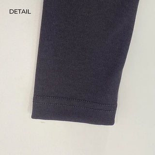 Round Cropped Square Neck T-Shirt (4 colors)