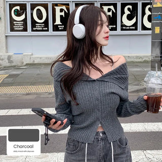Sailor collar cardigan (6 colors)