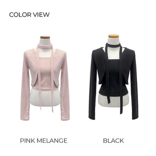 Cat Top Bolero Set (5 colors)