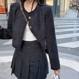 French tweed jacket (6 colors)