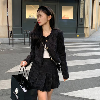 French tweed jacket (6 colors)