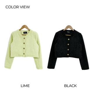 French tweed jacket (6 colors)
