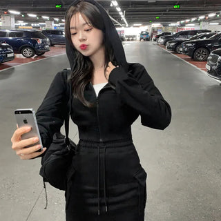 Pile Cropped Hoodie (7 colors)