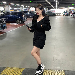 Pile Cropped Hoodie (7 colors)