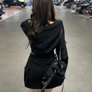 Pile Cropped Hoodie (7 colors)