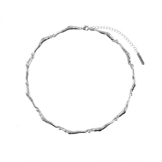 Metal Plain chain ceiling necklace