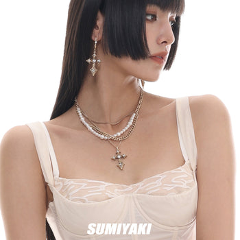 Ancient Gold Multi-layered Sweater Chain