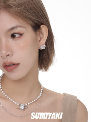 Star Series Cosmic Silver Earrings