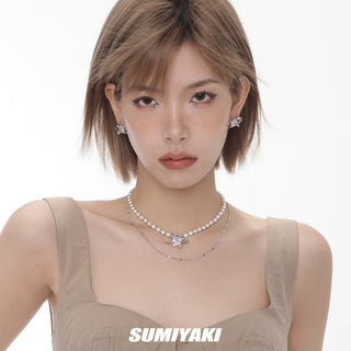 Star Series Cosmic Silver Earrings