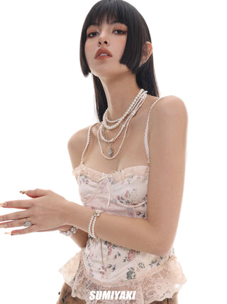 Multi-layer stacked small necklace