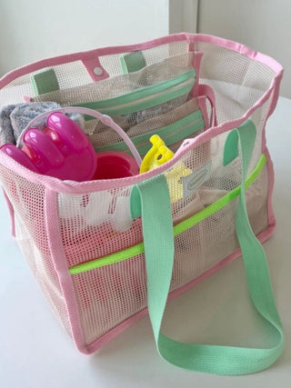 Pink Beach Bag