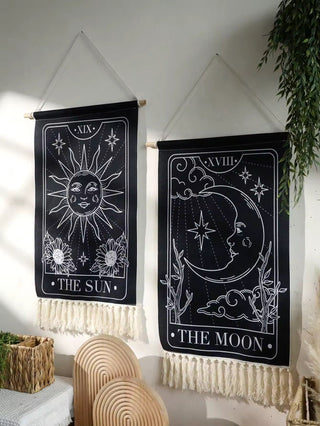 Sun and Moon Tarot Tapestry