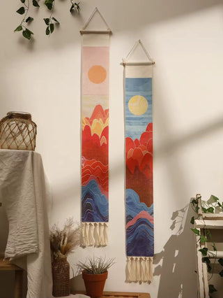 Sunset Boho Tapestry Set