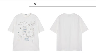 [TAKEANAP] printed loose tee