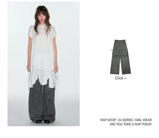 [TAKEANAP] breathable suspender dress
