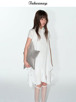 [TAKEANAP] breathable suspender dress