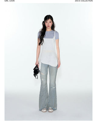 [TAKEANAP] breathable suspender dress
