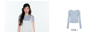 [TAKEANAP] breathable suspender dress
