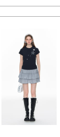 [TAKEANAP] embroidered tee