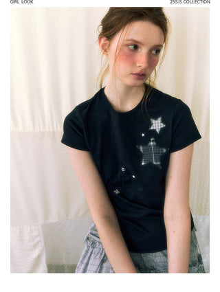 [TAKEANAP] embroidered tee