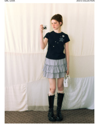 [TAKEANAP] embroidered tee