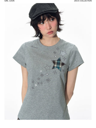 [TAKEANAP] embroidered tee