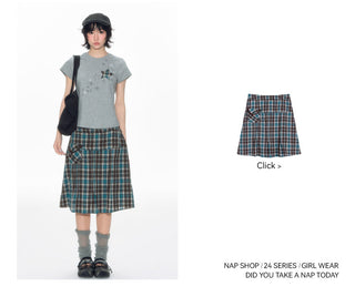 [TAKEANAP] embroidered tee