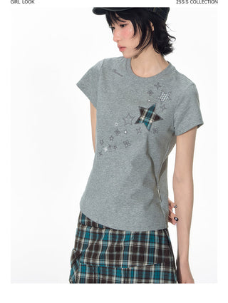 [TAKEANAP] embroidered tee