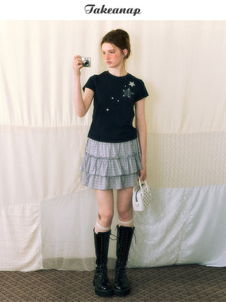 [TAKEANAP] embroidered tee