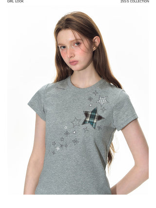 [TAKEANAP] embroidered tee