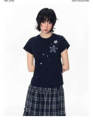 [TAKEANAP] embroidered tee