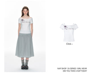 [TAKEANAP] splicing sling dress