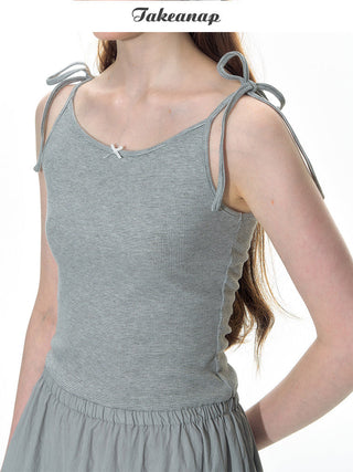 [TAKEANAP] splicing sling dress
