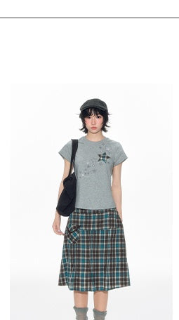[TAKEANAP] preppy pleated skirt