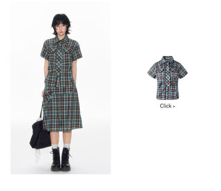 [TAKEANAP] preppy pleated skirt
