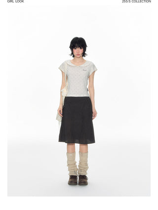 [TAKEANAP] preppy pleated skirt