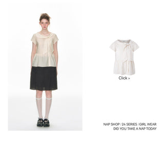 [TAKEANAP] preppy pleated skirt