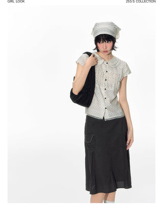 [TAKEANAP] preppy pleated skirt