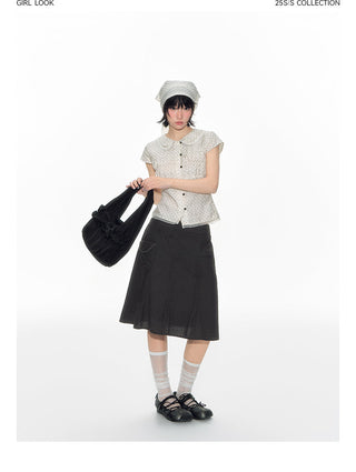 [TAKEANAP] preppy pleated skirt