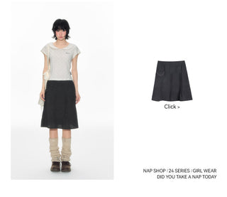 [TAKEANAP] polka dot collar tee
