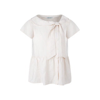 [TAKEANAP] doll lace-up shirt