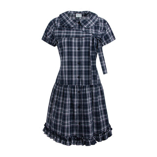 [TAKEANAP] doll plaid dress